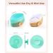 Sunscreen Applicator for Kids & Adults - BPA Free Refillable Sunblock Brush Set for Travel & Outdoor Use - Protective Caps Included - Buy Online on GoSupps.com