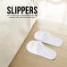 Tissting 5 Pair Bride Bridesmaid Slippers Cotton Letters Print Disposable Slippers Soft Non Slip for Hotel Wedding Party Photography Props(bride) bride White - Buy Online on GoSupps.com