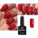 Bluesky Gel Polish Red BURNING RED Nail UV LED Soak Off Limited Edition 10ml - Buy Online on GoSupps.com