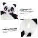 minkissy Giant Panda Head Rope Elastic Hair Band Hair Rubber Hair Elastics Scrunchies Tie Black Tiara Animal Decor Hair Decor Black Trim Black Hair Bands Hair Spray Cute Fabric Miss - Buy Online on GoSupps.com