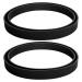 HIOPOIUYT 2 Pieces Protective Rubber Rings Set Cylinder Base Holder Rubber Supports Suitable For Cylinder Base