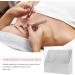 FOMIYES Lash Tweezers Holder Box | 8 Hole Eyelash Tweezers Storage & Display Organizer | Salon Makeup Supplies in White - Shop Now! - Buy Online on GoSupps.com