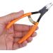 SVAASA Nail Clippers Orange Soft Nail Cuticle Nipper Stainless Steel Tweezer Clipper Dead Skin Remover Scissor Plier Manicure Nail Art Tool (Color : Orange) - Buy Online on GoSupps.com