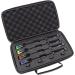 Hirisi Tackle Carp Fishing Swinger Set | LED Alarm & Bite Indicators in Red Yellow Blue Green | 4-Piece Case for International Shipping - Buy Online on GoSupps.com