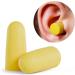 Yellow Earplugs - Noise Reduction for Sleeping Swimming Shooting & Concerts - 60 Pairs Available for International Shipping - Buy Online on GoSupps.com