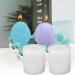Valentigrl Creative Hobbies 2pcs Reusable Easter Eggs Silicone Mold Baking Mold Cake Pan Biscuit Chocolate Mold Ice Cube Tray Soap Mold White Transparent - Buy Online on GoSupps.com