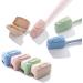 Portable Toothbrush Head Protective Caps - 20 Pack Travel Cover for Dust Protection & Hygiene | Ideal for Home & Outdoor Trips - Buy Online on GoSupps.com