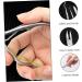 VINTORKY 1 Set Manicure 2-piece Set Stainless Coworker Alchohol Friend Pals Trimmer Nails Cuticle Nail Finger Pliers Double Head Tool Nail Clippers - Buy Online on GoSupps.com