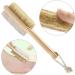 Housoutil Pumice Stone Pumice Feet Scrubber Foot Pumices Foot Dry Skin Brush Pedicures Exfoliating Tool Wooden Handle Exfoliator Remove Dead Skin Foot Stone Heel Bamboo Accessories - Buy Online on GoSupps.com