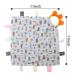Adorable Baby Security Blanket with Teether | Soft Comfort Taggy Blanket for Boys and Girls (Little Bear) - Buy Online on GoSupps.com
