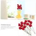 Zerodeko 1440 Pcs Diy Foam Red Fruit Decor Photo Props Fake Artificial Fruit Berry Picks Red Berry Stems Red Berries Artificial Berries Simulation Berries Garland Craft Fruit Wreath Redx10pcs 2x2x2cmx10pcs - Buy Online on GoSupps.com