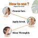 PRZX Papaya Face Scrub | Gentle Exfoliating Cleanser with Natural Papaya Extract 100g - Buy Online on GoSupps.com