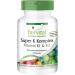 Fairvital |Vitamin K Complex - Super K with vitamin K1 and K2 MK -7-2200 g vitamin K per capsule - high -dose - Phytomenadion + Menaquinon MK -7 - vegan - 90 capsules