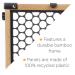 Safety 1st Eco-Friendly Bamboo Gate | Fits 28-42 Wide Spaces | Bamboo & Black - Buy Online on GoSupps.com