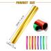 Extpro Aluminum Track and Field Relay Baton Race Equipment - 8 Packs for Running Sports - Silver Blue Gold Red - Buy Online on GoSupps.com