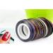 U/K 10 Mixed Color Nail Art Striping Tape - Durable DIY Nail Tip Decorations - Buy Online on GoSupps.com