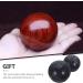 Supvox 2pcs Black Jade Baoding Balls - Chinese Health Massage & Stress Relief Exercise for Hands & Wrists - Buy Online on GoSupps.com