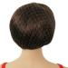 Buy Dark Brown Hair Net Perligran - Elastic 2x2 Pack for Secure Hold | International Shipping Available - Buy Online on GoSupps.com