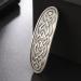 Amaxer Viking Gold Silver Barrettes - Celtic Knot Hair Clips for Women and Girls - Vintage French Hair Accessories for Thick and Thin Hair - Buy Online on GoSupps.com