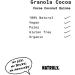 Organic Granola Cocoa Coconut and Quinoa Natural Athlete Dried Fruits and Seeds Gluten Free Vegan No Added Sugars Pack 4x325 g - Buy Online on GoSupps.com