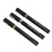 Nail Art Graffiti Pen Portable Nail Art Drawing Pens Set Easy to Use 3 Pieces for Nail Salon