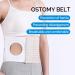 Buy Unisex Ostomie Belt | Elastic Hernia & Post Colostomy Support | Breathable Stoma Bandage - Sizes Available (L) - Buy Online on GoSupps.com