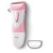 Philips Beauty SatinShave Essential Women's Wet & Dry Electric Shaver - Cordless Leg Shaver in Pink and White - Buy Online on GoSupps.com