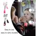 2 Pcs Eyelash Comb Curlers with Built-in Comb Lash Curlers Stainless Steel Eye Lashes Curlers for Eyelash Girls(Random Color) - Buy Online on GoSupps.com