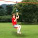 Hooroor Slackline Pulley with 52FT Zipline & Monkey Bar - Ninja Warrior Obstacle Course for Kids & Adults - Outdoor Toys Playset for Backyard Jungle Gym - Buy Online on GoSupps.com
