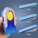 Height Increase Insole Gel Heel Cushion - 1.5 cm Lift for Leg Length Discrepancy Heel Pain & Sports Injuries | Women's Boots & Trainers - Buy Online on GoSupps.com