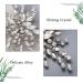 Zoestar Wedding Hair Combs Crystal Headpiece Rhinestone Bridal Hair Accessories for Women and Girls (Silver) - Buy Online on GoSupps.com