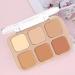  Esncddym Concealer Palette Powder Concealer Palette Correction - 6 Color Facial Contour Palette | Lasting Beauty Supplies for Data Party Evening Party - Buy Online on GoSupps.com