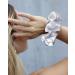 Satin Silk Scrunchies Hair Ties for Women - Elastic Soft No Damage Ponytail Holders - 4 Pack Light Color - Buy Online on GoSupps.com