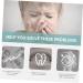 Minkissy Infants' Milchzahn Brush Set - Mouth Cleaning Finger Toothbrush for Babies - 3 Pieces of Manual Chicken Stuff Brush - Buy Online on GoSupps.com