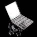 HURRISE Rhinestone Box Durable Bead Container Easy To Distinguish for Home Manicure Store - Buy Online on GoSupps.com
