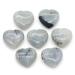 2PCS Natural Rose Quartz Crystal Love Heart Home Decoration Reiki Gemstone Agate Specimen Pecimen Gift Ornaments (Color : Flash Labradorite Size : 20X20X8mm) 20X20X8mm Flash Labradorite