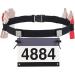 Running Number Belt with Elastic Gel & Reflective Strip for Runners Cyclists & Triathletes - Adjustable Start Number Belt for Triathlons - Buy Online on GoSupps.com