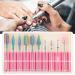 Alloy Nail Polishing Head Set - 10Pcs Nail Art Grinding Bits for Dead Skin Removal & Polishing | International Shipping Available - Buy Online on GoSupps.com
