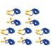 AKOAK Reusable Soft Silicone Corded Ear Plugs Band Hearing Protection Noise Reduction Earplugs Protective Earmuffs 10 Count