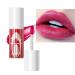 Lip Tint Stain Mini Lip Stain Moisturizing Liquid Lipstick Multifunctional High Pigment Lipstick for Lip Cheeks and Eyes (#03)