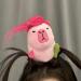 Animal Headbands for Girls Plush Capybara Spa Hairband - Cute Plush Hair Hoop Wide Headband Women Spa Makeup Headband for Washing Face Pink - Buy Online on GoSupps.com