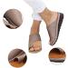 Shop Comfy Bunion Sandals for Women - Summer Orthopedic Open Toe Slip-Ons | Breathable Leather Travel Shoes in Light Gold - Buy Online on GoSupps.com
