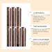  Xifyjus Beyonddraw Eyeliner Pencil Waterproof Plum 24 Hr Waterproof Eyeliner Duo Sharpenable 2 in 1 Persona Eye Pencil No Smudging Fading Smooth and Easy to Color Creat a Perfect Look(D+E+F) - Buy Online on GoSupps.com