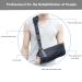 Premium Arm Sling Support - Ergonomic Shoulder Immobilizer for Broken Bones Rotator Cuff Dislocation & Sprains | Left & Right Adjustable Brace - Buy Online on GoSupps.com