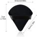 Sularpek 6 pcs Triangle Makeup Puff Set - Soft & Reusable Foundation Sponge for Pressed Powder, Dry & Wet Makeup - Black - Buy Online on GoSupps.com