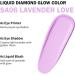 Oulac Liquid Eyeshadow Satin Finish - Multi-Use Purple Eyeshadow Primer & Liquid Blush | Blendable Smooth Eye Make-up Crease-Resistant Non-Greasy Vegan Cruelty-Free Lavender Love (SA06) - Buy Online on GoSupps.com