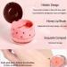 Bee Balm Lip Balm Honey Pot Strawberry with Vitamin E | Hydrating & Preventing Dry Cracked Lips | Exfoliating Lip Scrub with Propolis | Moisturizing Honey Lip Mask | Reduces Lip Lines | Includes Brush - Buy Online on GoSupps.com