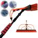 Outdoor Window Cleaning Brush Extendable Cleaner Conservatory Roof Water Fed Telesbrush Window Cleaning Pole Suitable for Photovoltaic Panel Cleaning Trucks Windows/12Ft/3.6 30Ft/9M