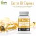 Castor Oil Capsules - 60 Softgel Capsule (Buy 2 Quantity Get 1 Quantity Free) - Buy Online on GoSupps.com