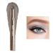 Shimmer Eyeshadow Stick Metallic Creamy Eyeshadow Pencil Crayon Eye Brightener Highlight Makeup Waterproof Long Lasting Cream Eye Shadow (#09 TAUPE)